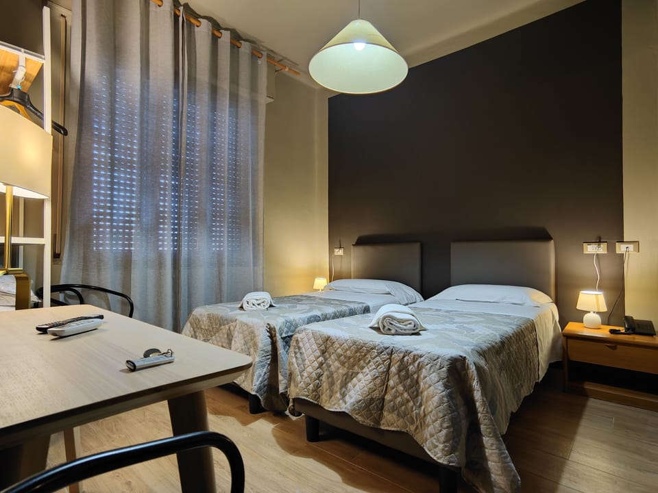 Double or Twin Room | Desk, free WiFi, bed sheets
