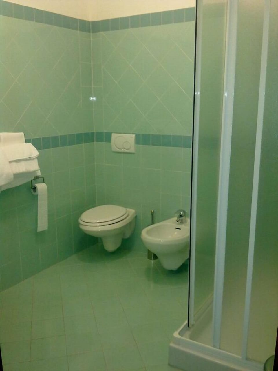 Triple Room | Bathroom | Shower, free toiletries, hair dryer, towels