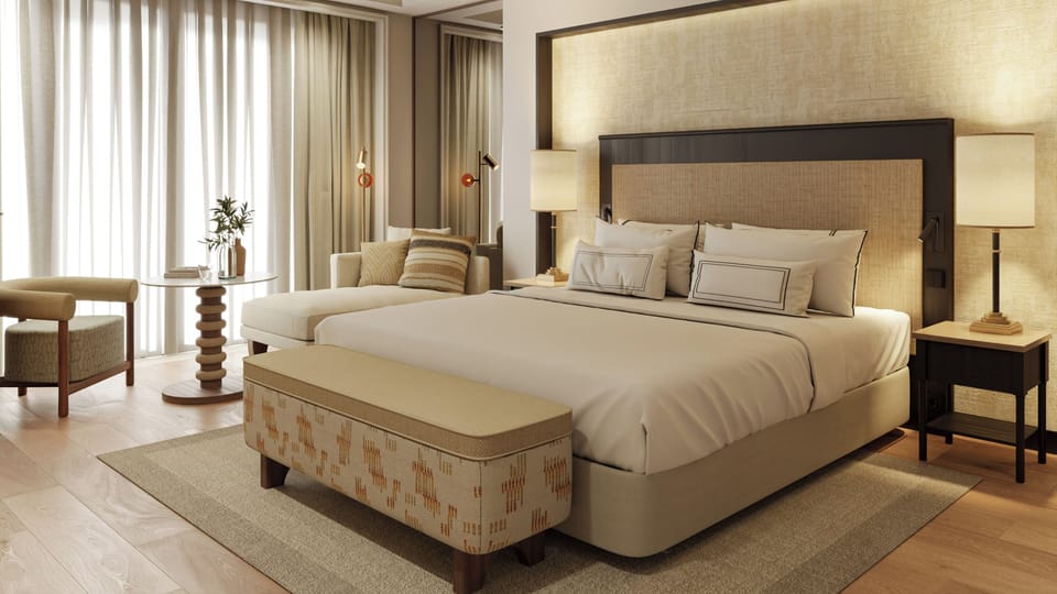 Minibar, desk, iron/ironing board, free WiFi