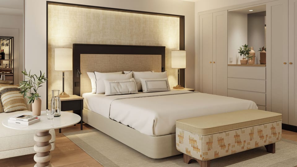 Minibar, desk, iron/ironing board, free WiFi