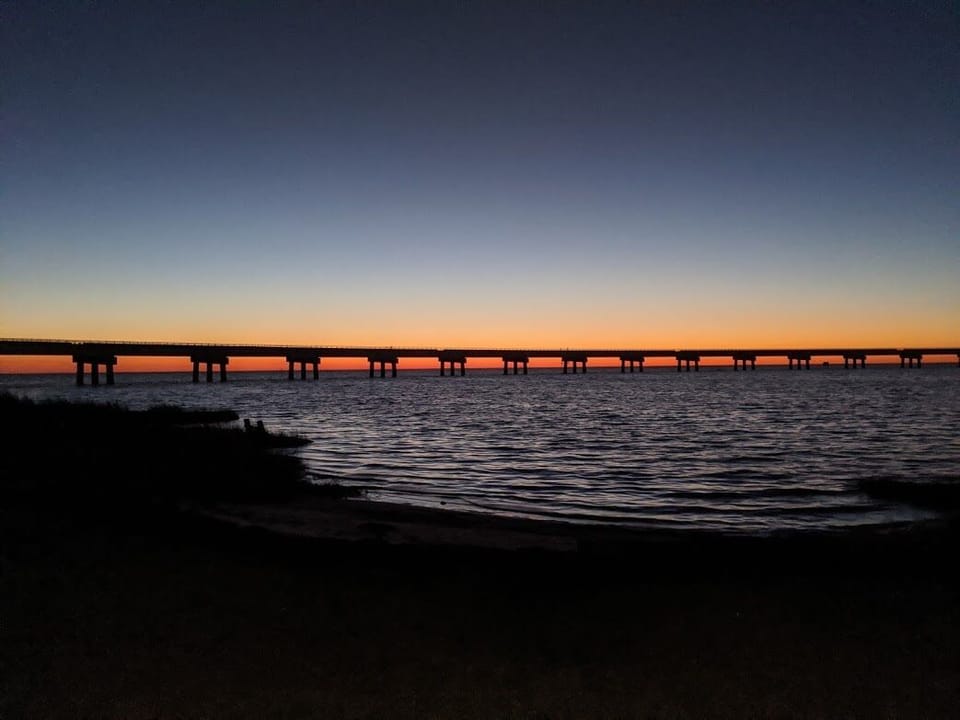 Beautiful sunset.