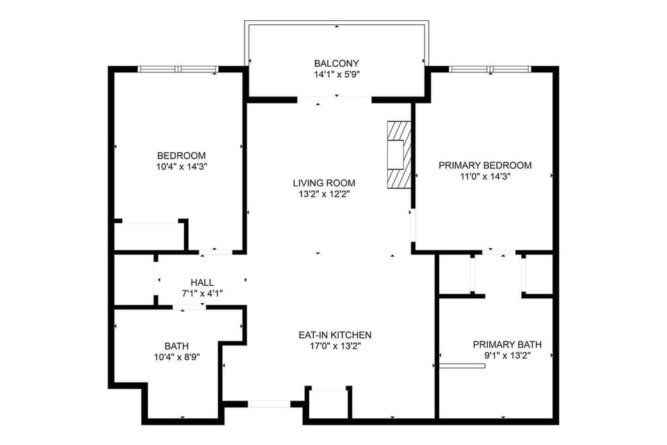 Condo floor plan