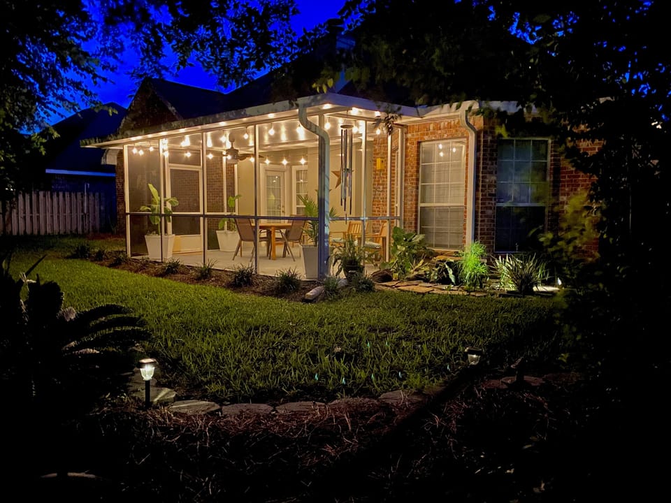 Screened porch