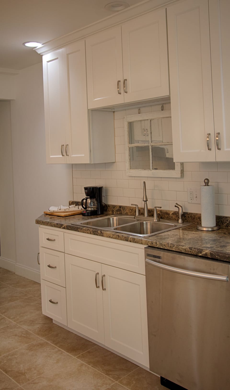 Full kitchen with all cooking utensils and dishes