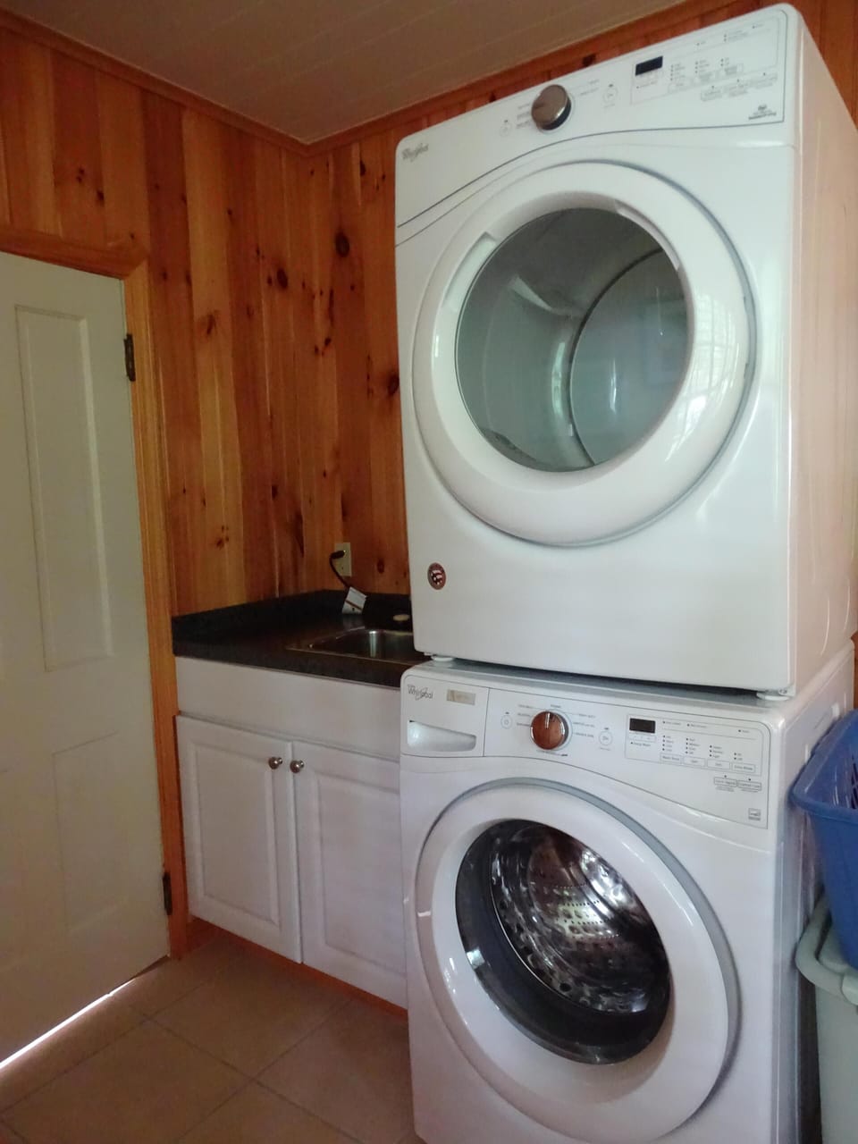 New washer & dryer - fully stocked with laundry detergent, etc.