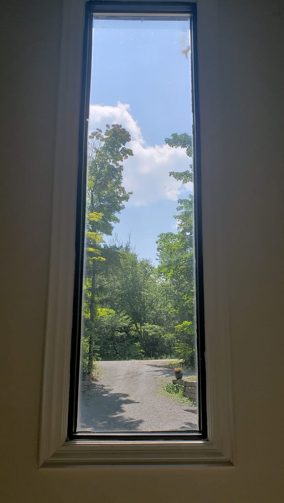 Enjoy the nature from this window. 