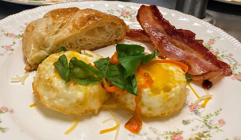 Free daily full breakfast