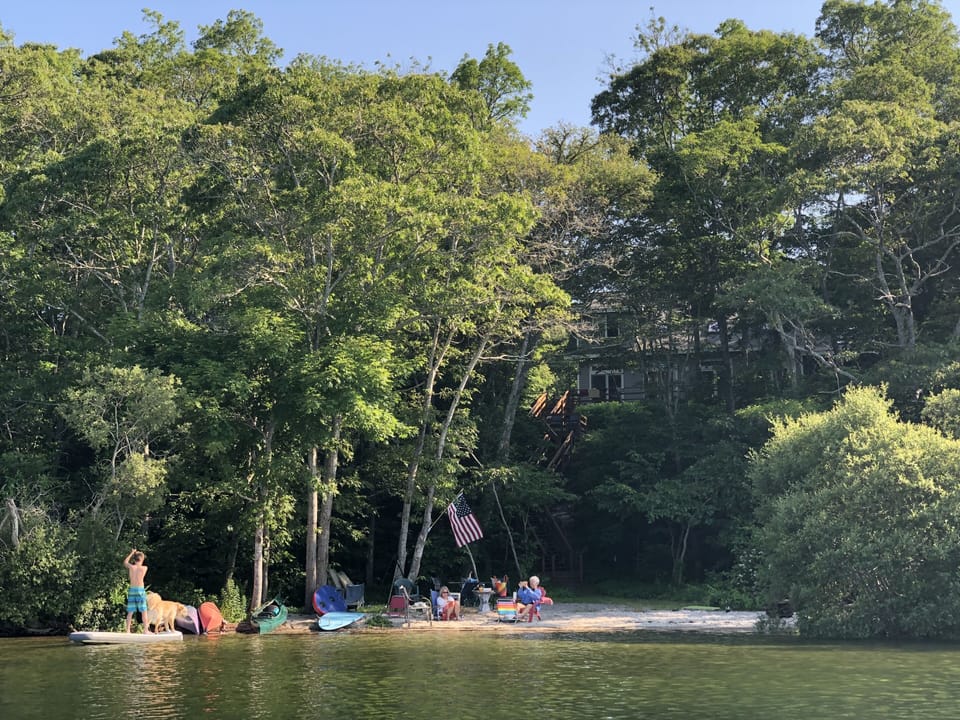 A view of your beach from the water