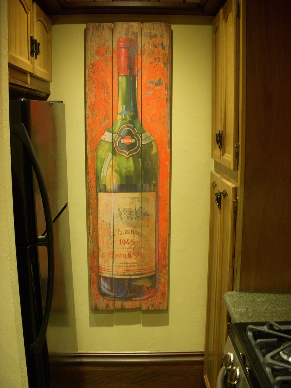 Art in kitchen