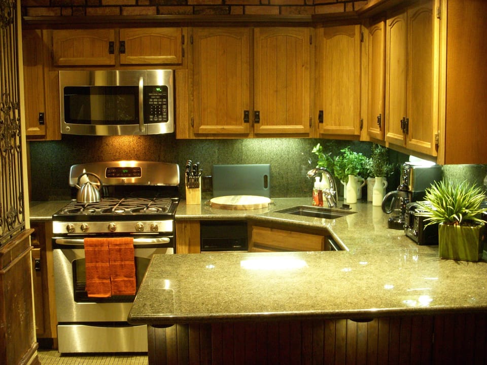 Fully equipped kitchen