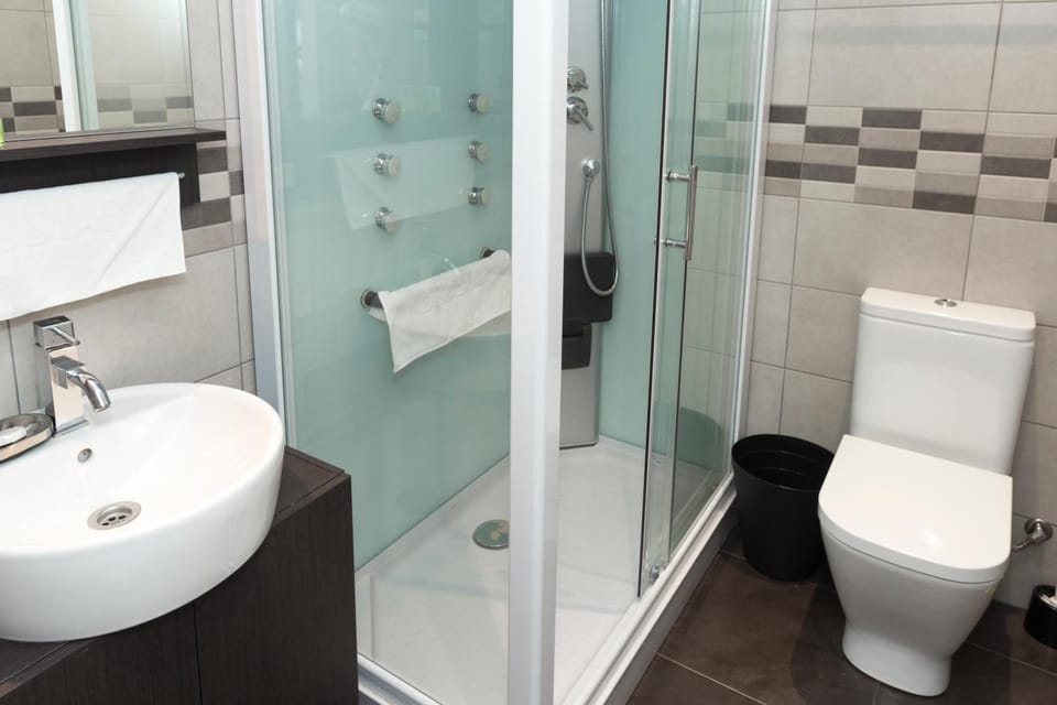 Standard Single Room | Bathroom | Shower, free toiletries, hair dryer, towels