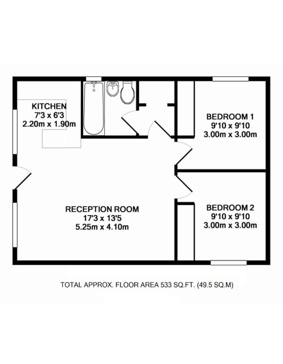Chalet | Floor plan