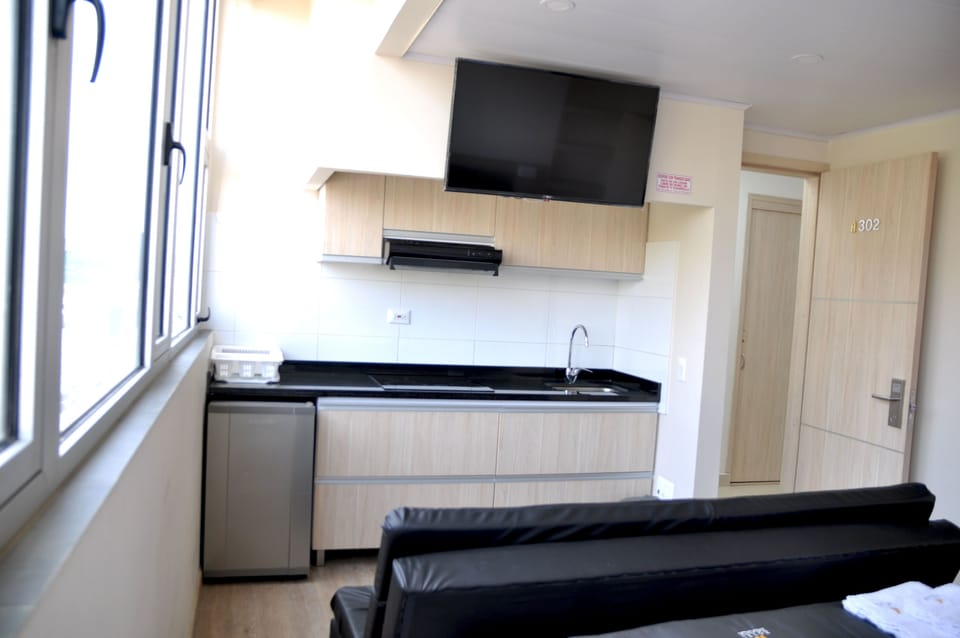 Exclusive Room, Kitchenette | Soundproofing, free WiFi, bed sheets, wheelchair access