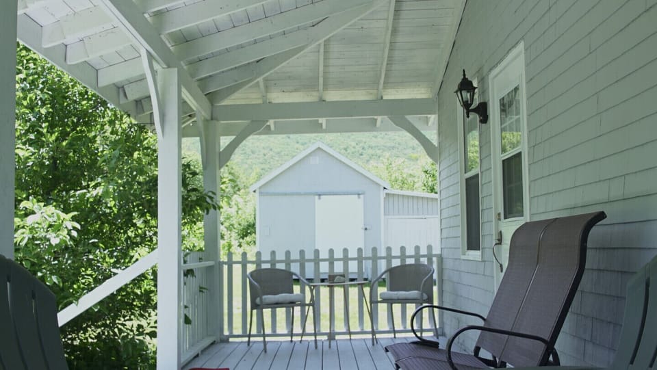The front porch  - just add lemonade!