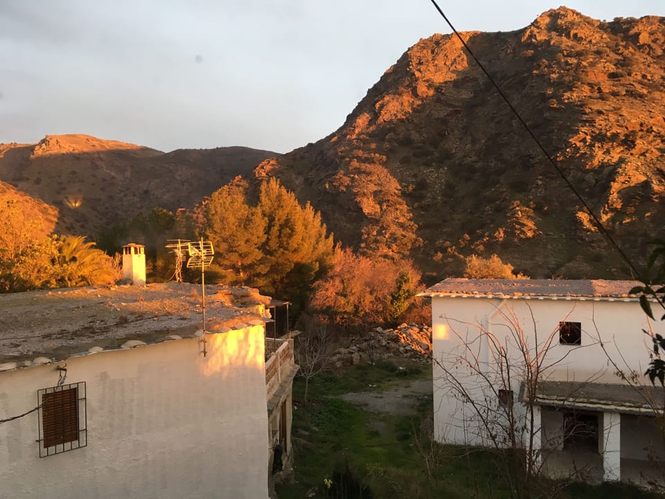 End of day from balcony.
