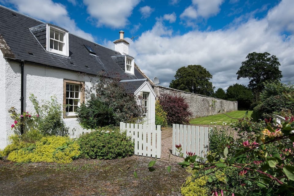 Garden Cottage - resting gently on the edge of the original walled garden