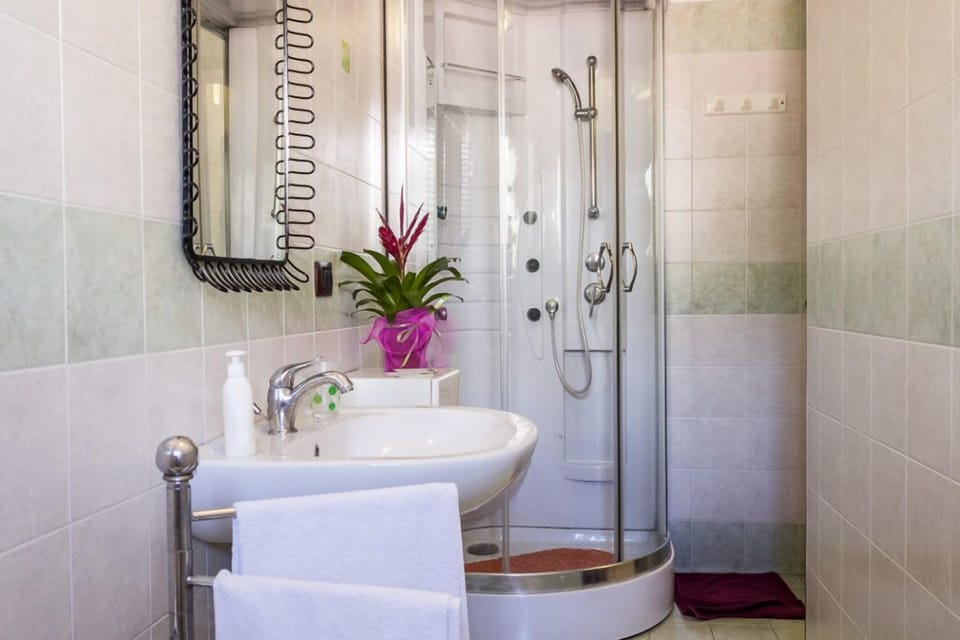 Double or Twin Room | Bathroom | Shower, free toiletries, hair dryer, bidet