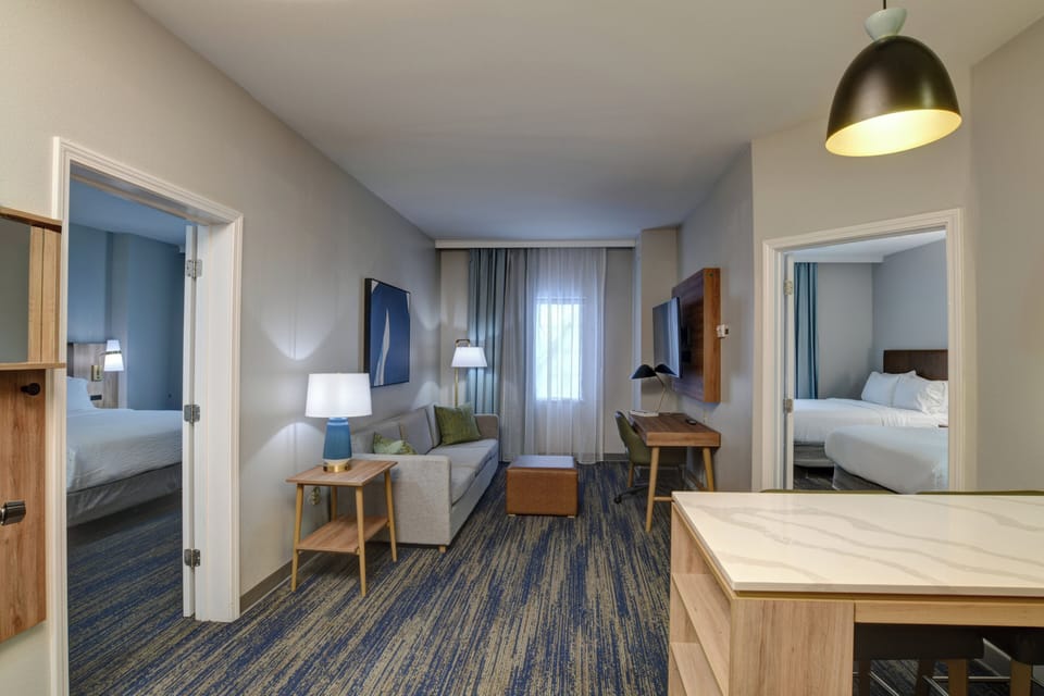 Desk, iron/ironing board, travel crib, free WiFi