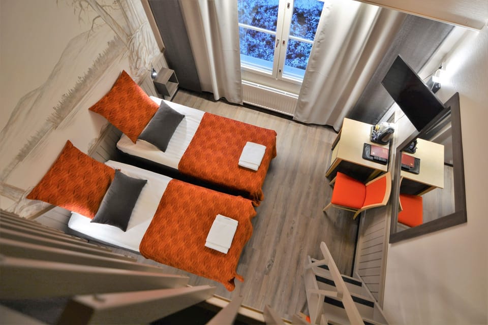 Desk, iron/ironing board, free WiFi, bed sheets