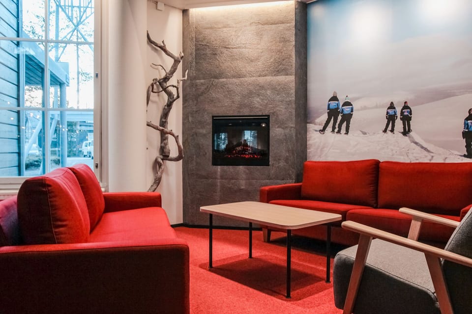 Lobby sitting area