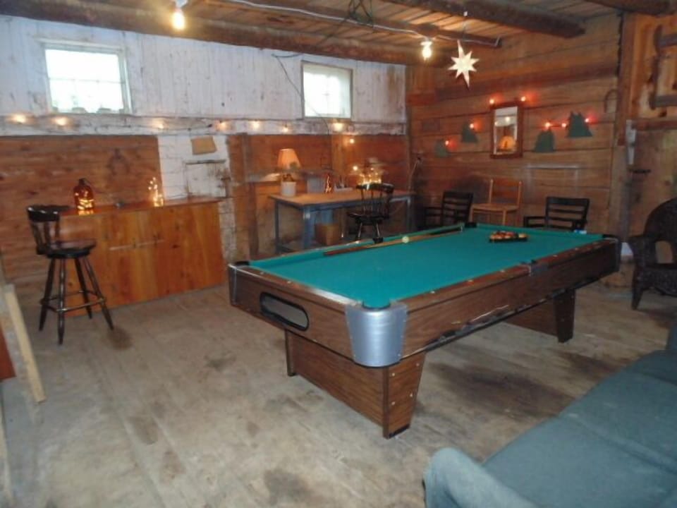MAN CAVE IN BARN!