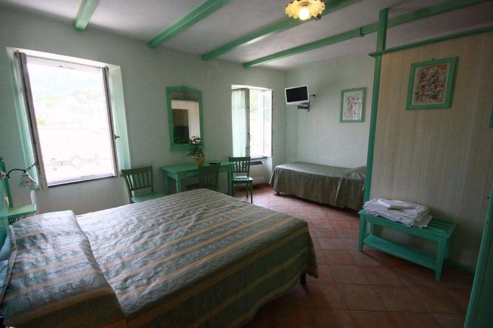 Desk, iron/ironing board (on request), WiFi (free)