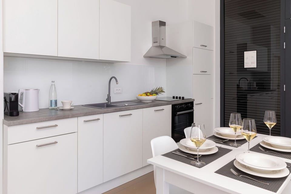 Studio with Sea View | Private kitchen | Fridge, espresso maker, coffee/tea maker, electric kettle