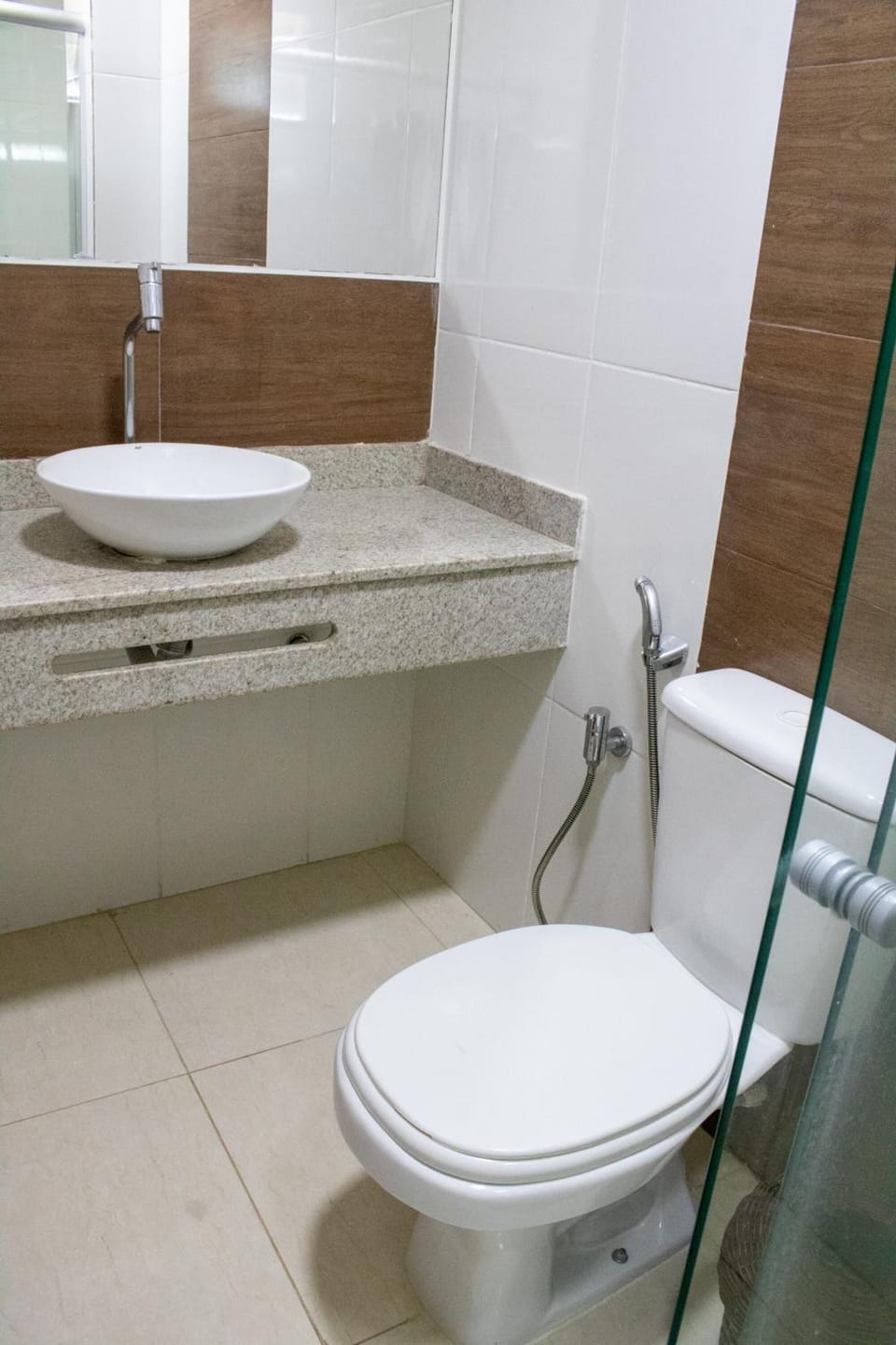 Shower, free toiletries, hair dryer (on request), towels