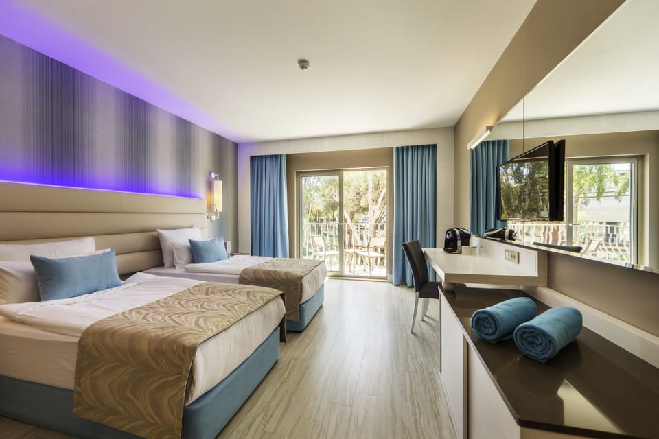 Minibar, in-room safe, desk, free cribs/infant beds