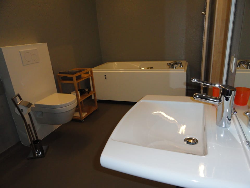 Familie driepersoonskamer, met terras | Bathroom | Shower, free toiletries, hair dryer, towels