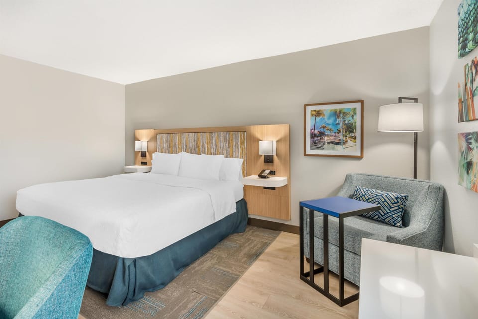 One King Bed, Non-Smoking, Accessible | In-room safe, blackout drapes, iron/ironing board