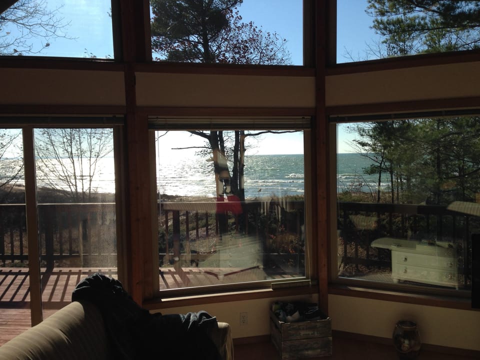 Your view as you sit and relax with family or friends.