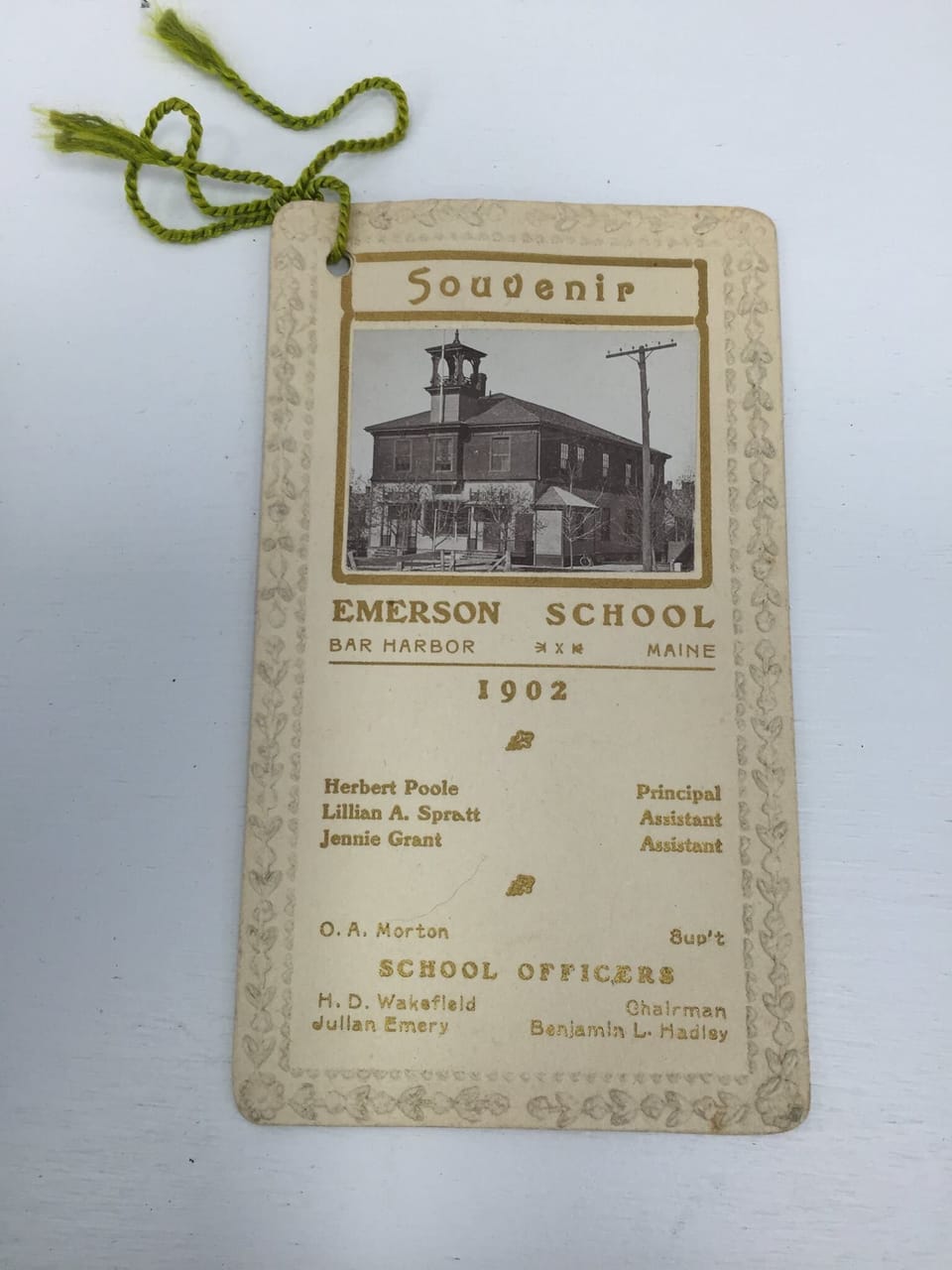 Historic image of the building when it was a school