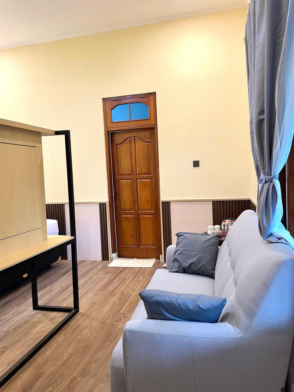 Suite, 2 Double Beds | Living area | LCD TV
