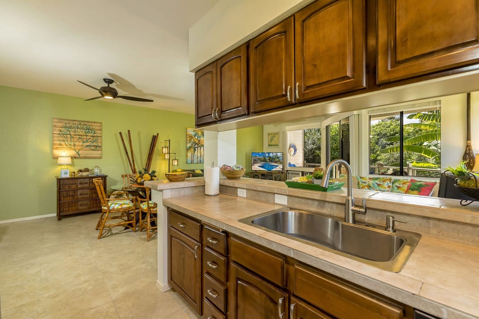Kitchen Open to the Living Room!