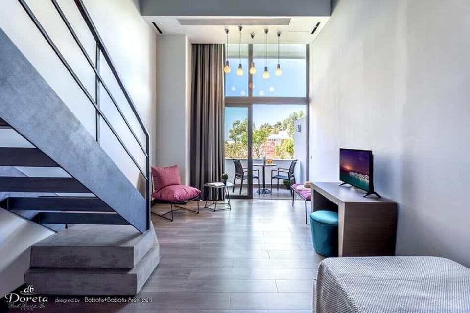 Superior Quadruple Room, Garden View | View from room