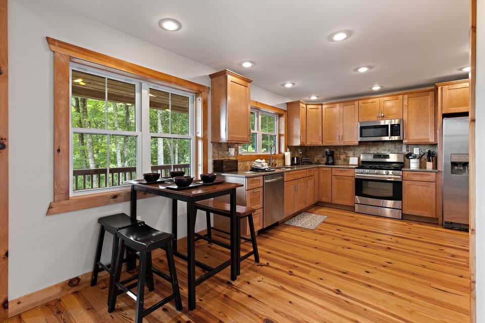 Breakfast Table in the Kitchen