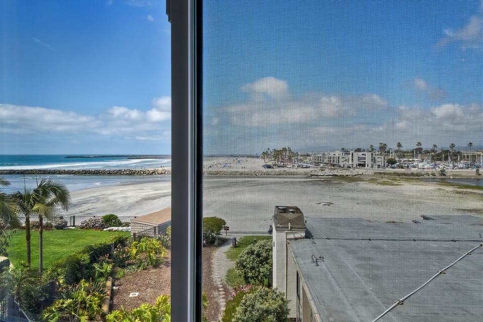 The view from the bedroom