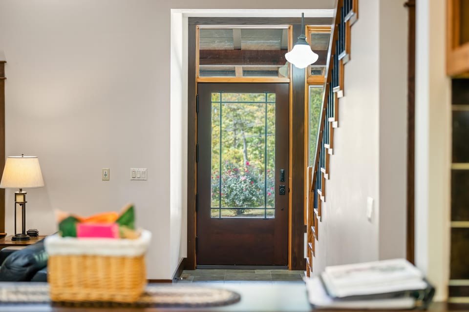 Front entry door