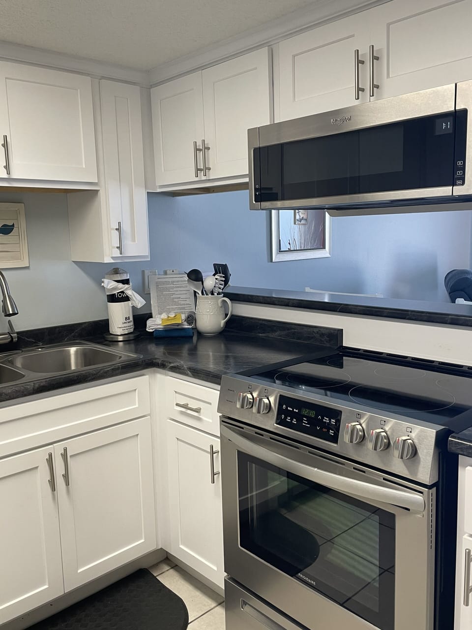 Newly remodeled kitchen with all new appliances.