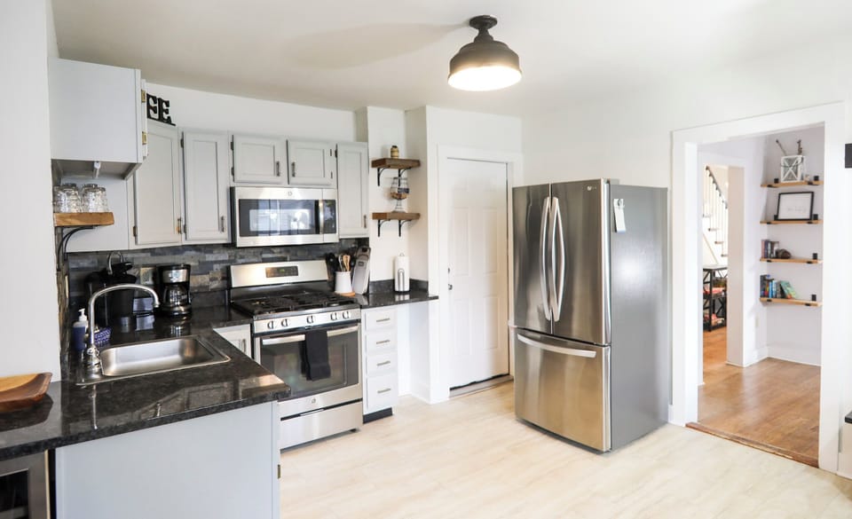 Well-stocked kitchen with all the essentials