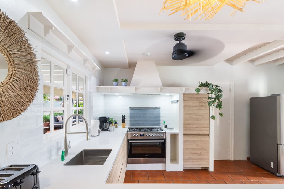 Kitchen perfect for making home cooked meals with loved ones