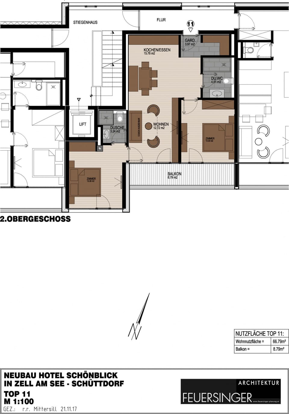 Top 11 Floor plan Schönblick Residence