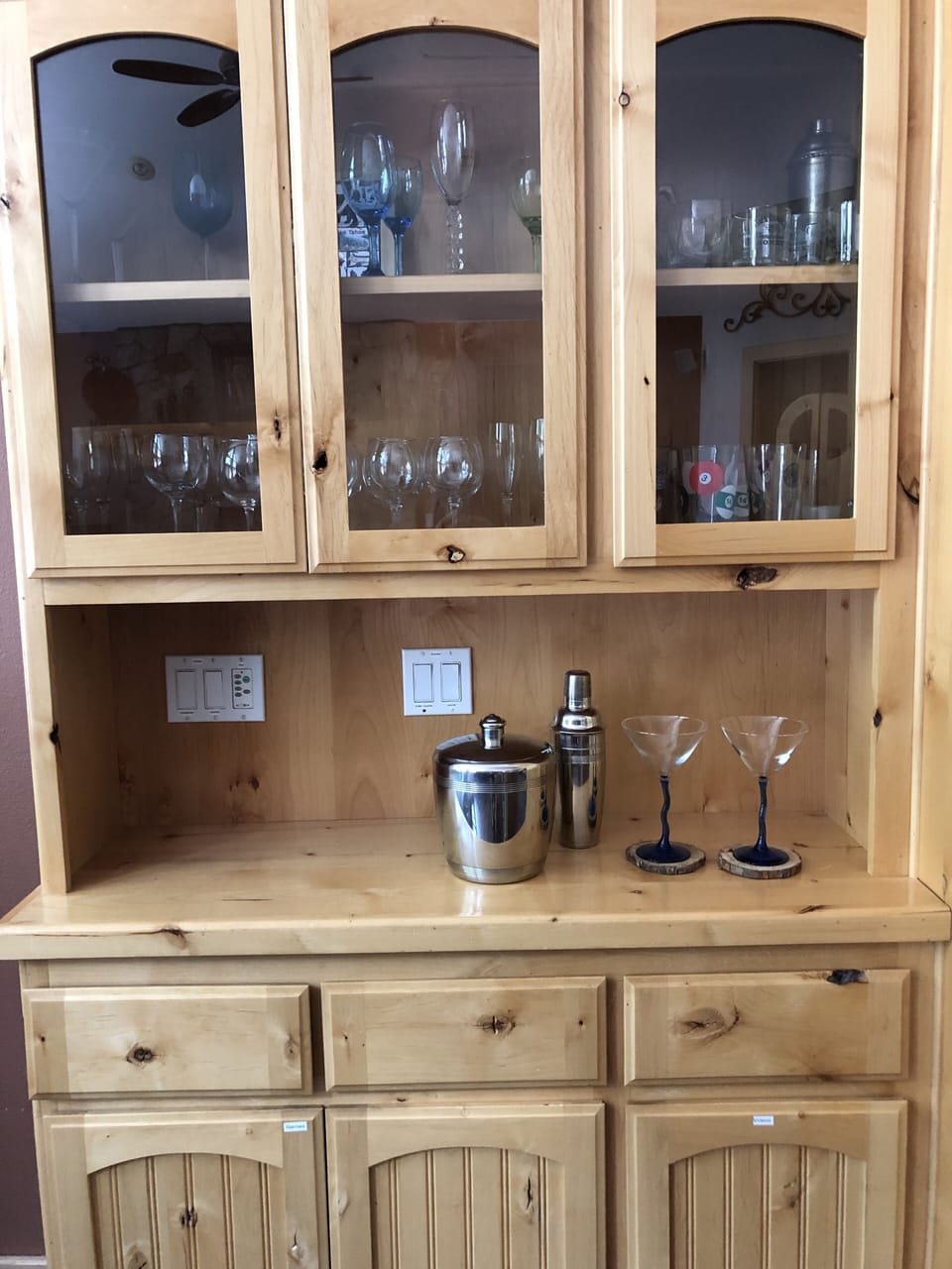 All the glassware you need for your beverages.