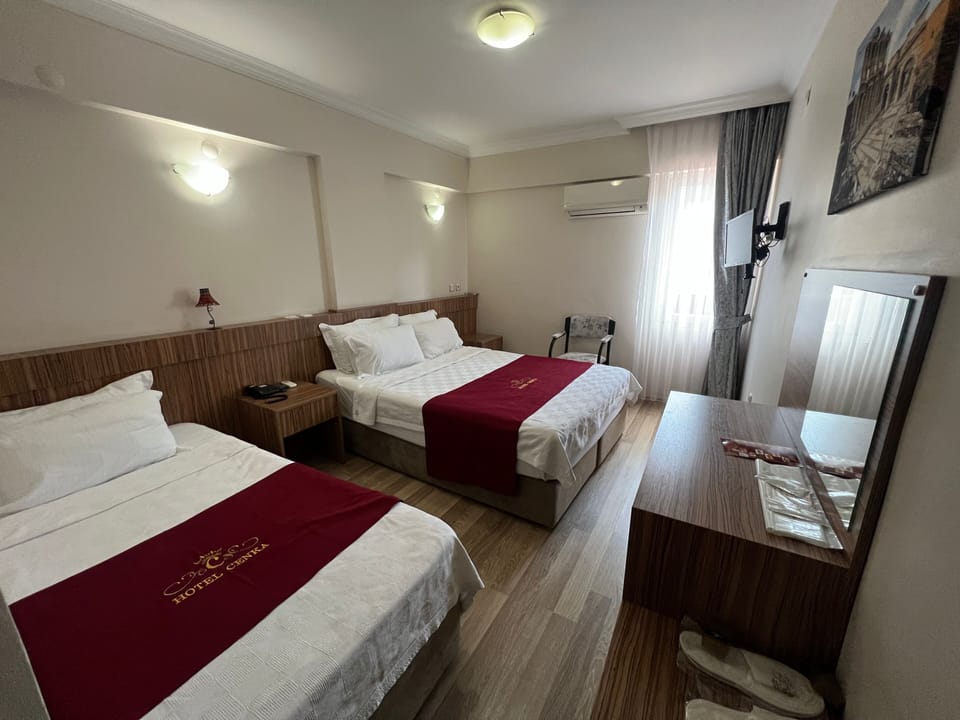 Premium bedding, memory foam beds, minibar, in-room safe