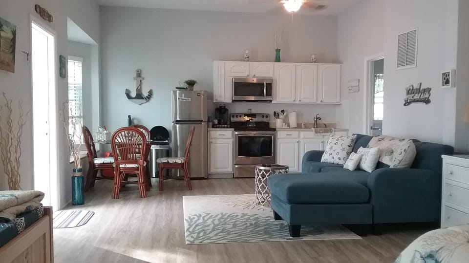 Kitchen and living room 