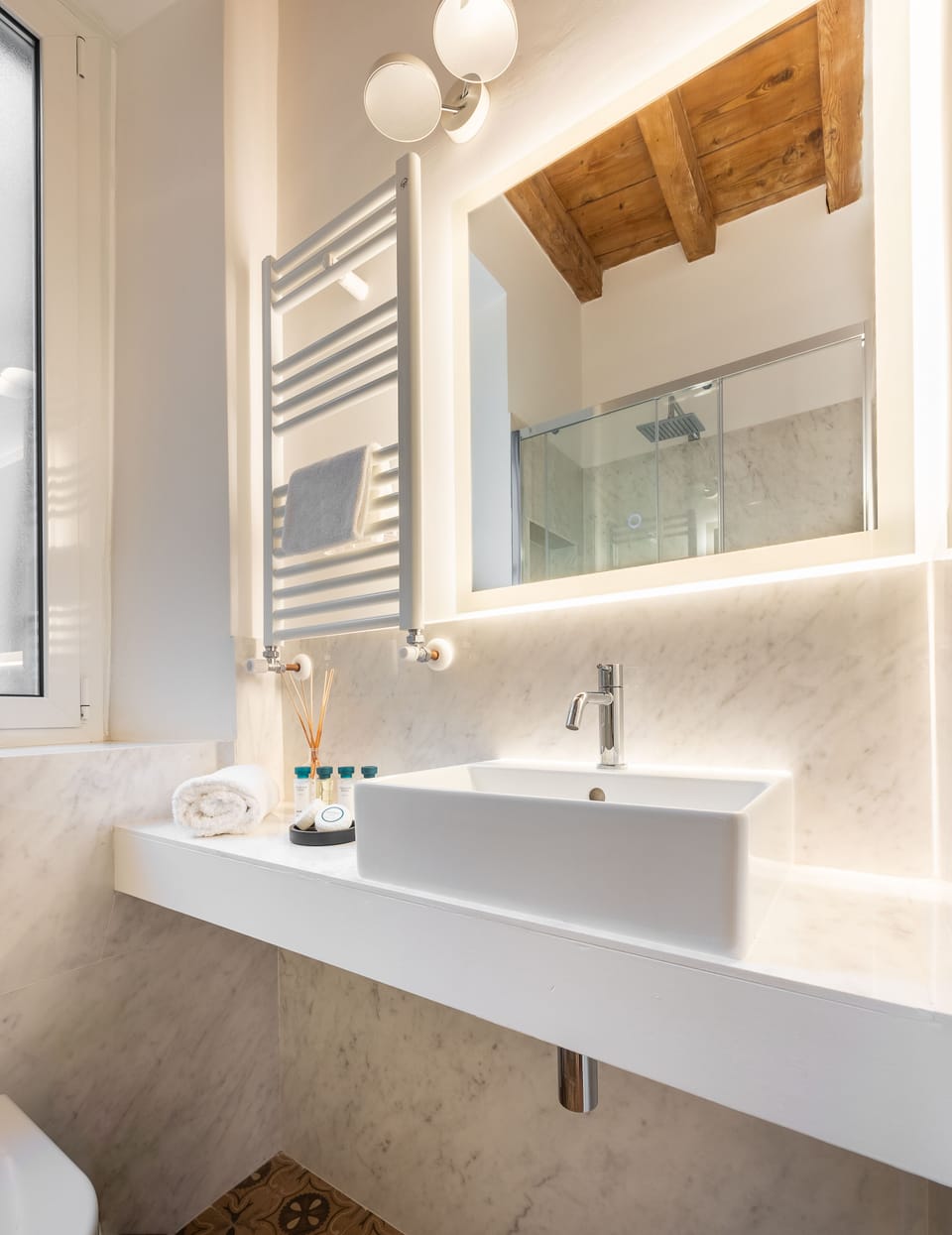 Superior Apartment, 1 Bedroom, Kitchenette | Living area | Flat-screen TV