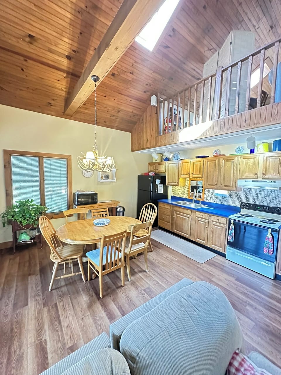 Fully stocked kitchen ready to prepare any sized meal