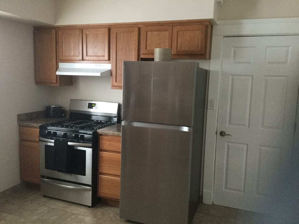 All new Kitchen with all new stainless appliances and new gas range and fridge