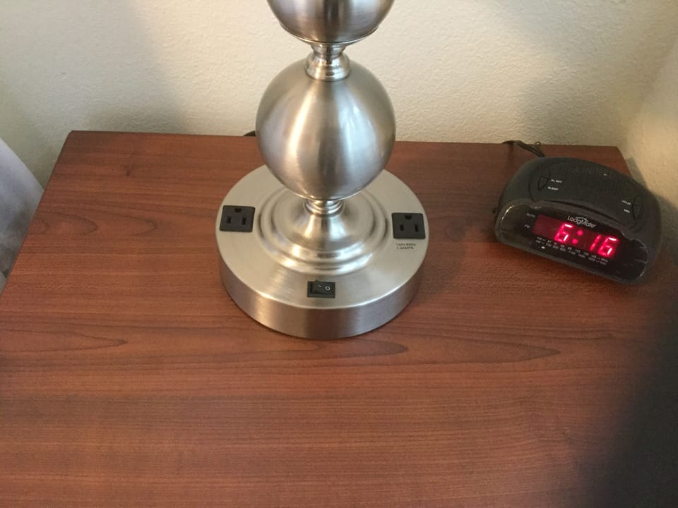 New professional lamps with built in plugs for your frivolous electronic devices